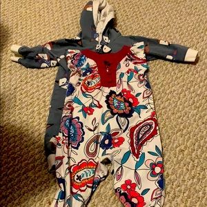 2 one piece- 6-12months